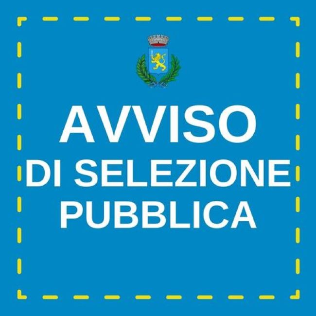 AVVISO  SELEZIONE PUBBLICA PER LA COPERTURA DI ISTRUTTORE DIRETTIVO TECNICO EX ART. 110, COMMA 1.